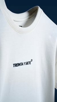 Camiseta Oversized Marfil