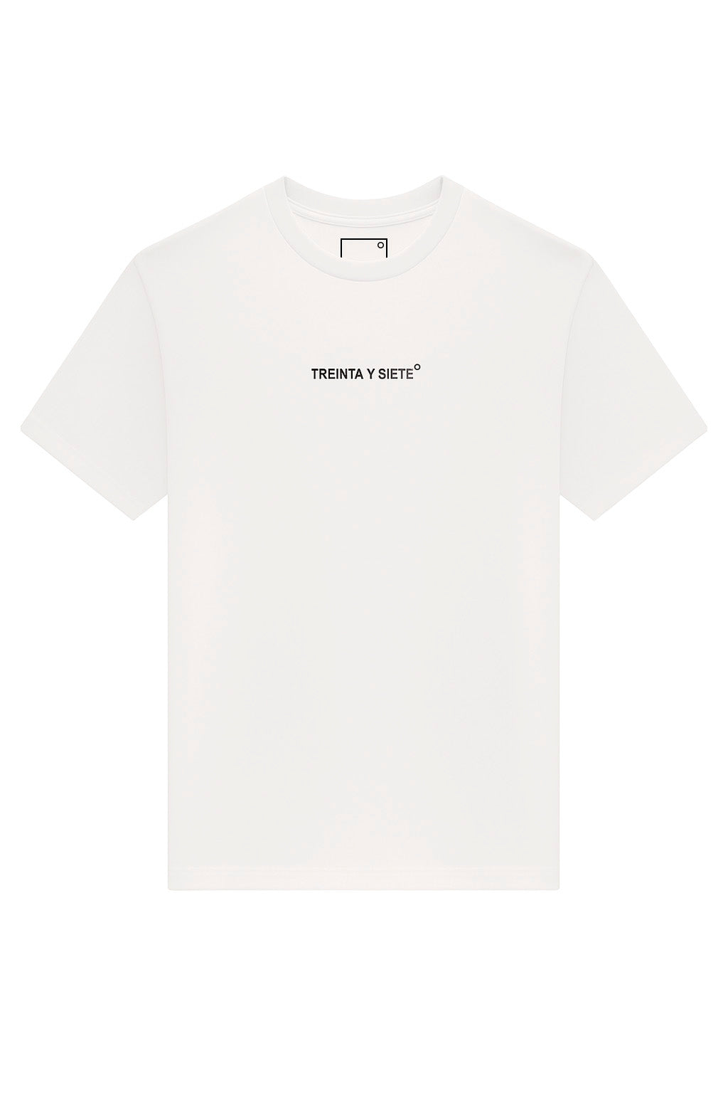 Camiseta Oversized Marfil