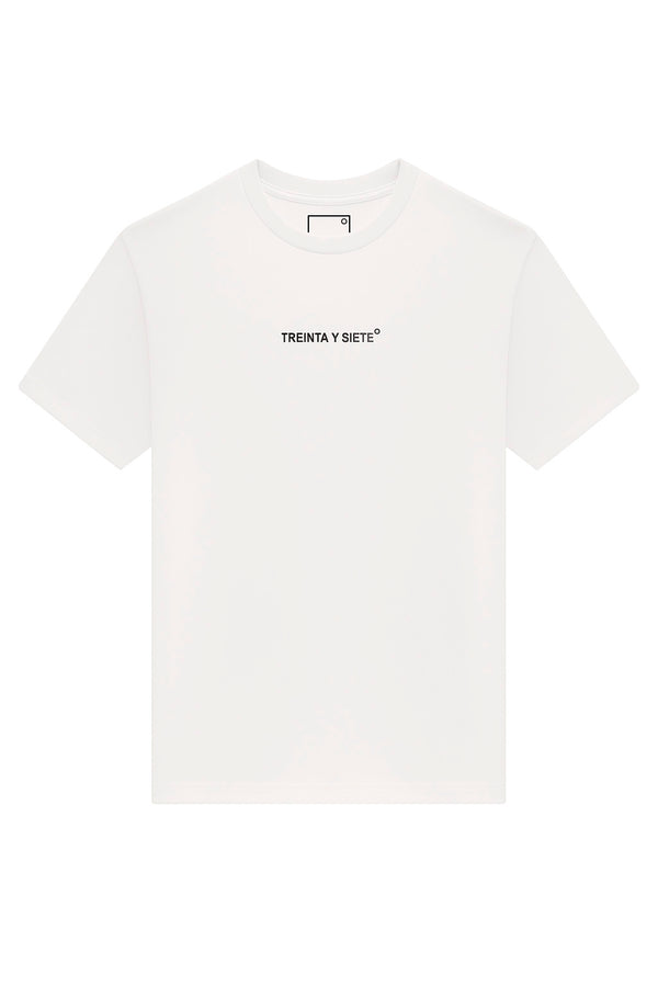 Camiseta Oversized Marfil