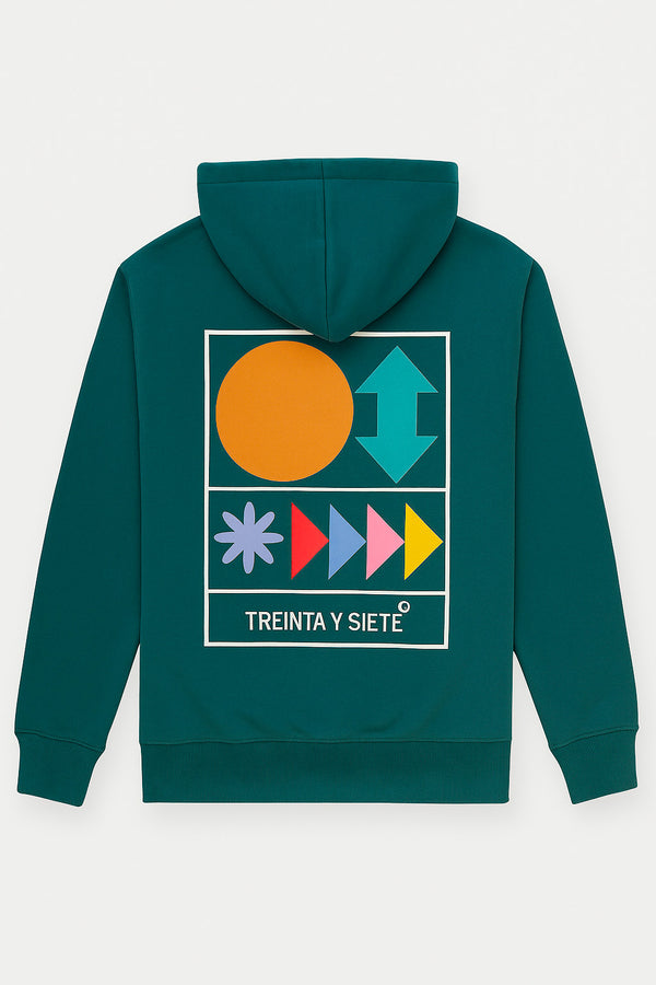 Hoodie verde