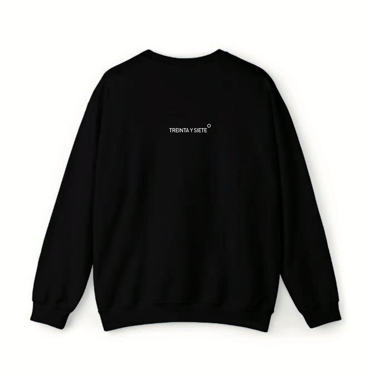 Crewneck Treinta y siete Negro