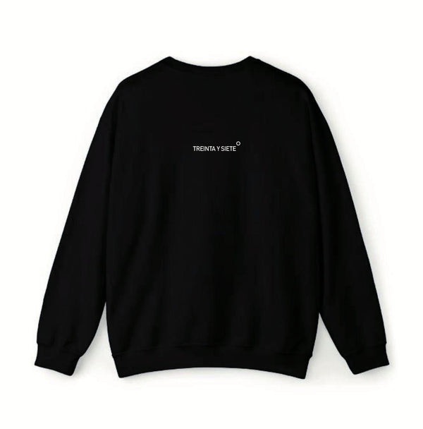 Crewneck Treinta y siete Negro